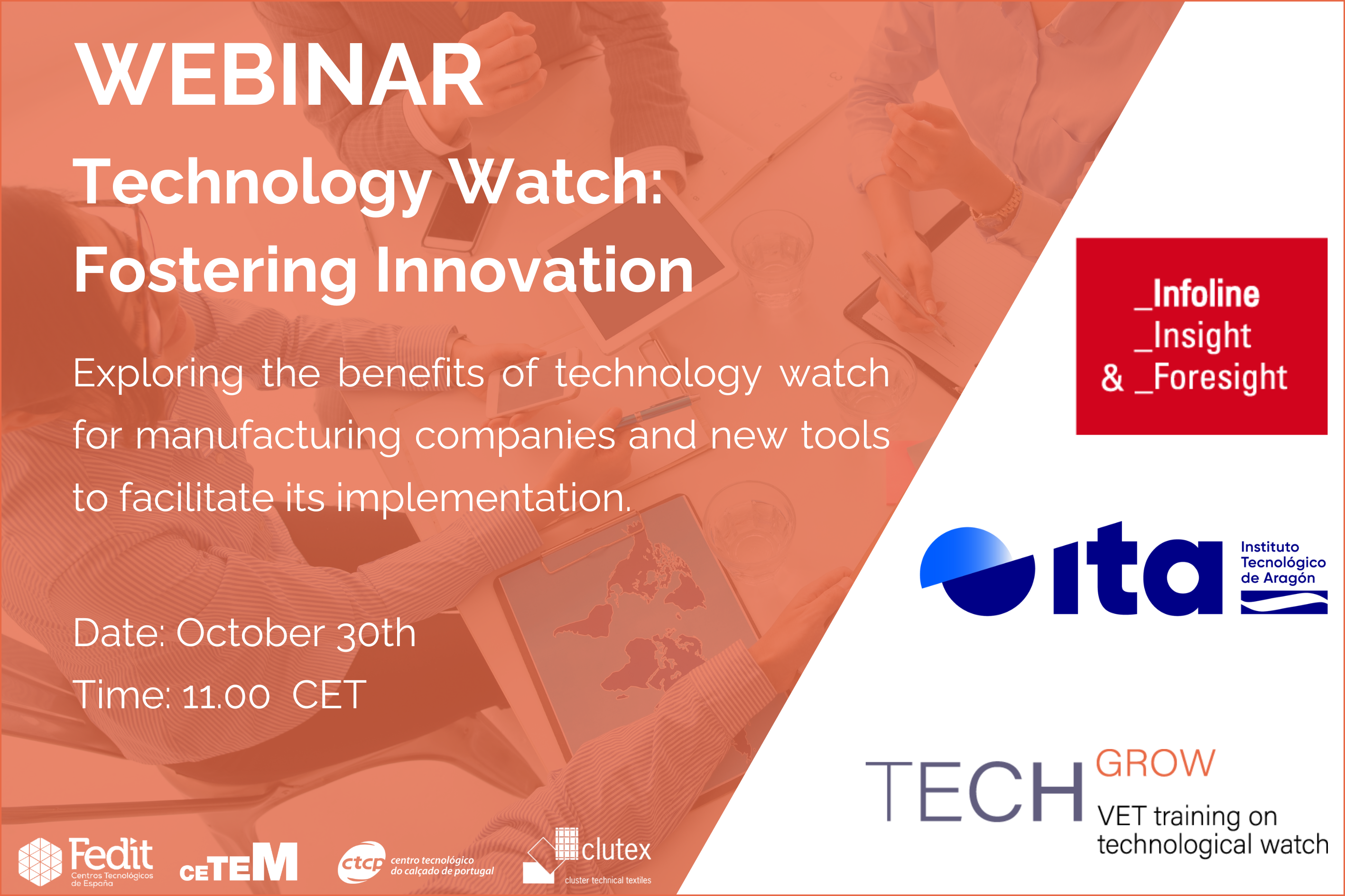 WEBINAR: Vigilancia Tecnológica con TechGrow | Cetem